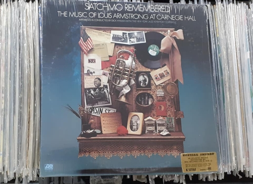 Dick Hyman, The New York Jazz Repertory Company ‎– Satchmo Remembered The Music of Louis Armstrong at Carnegie Hall Atlantic ‎– SD 1671