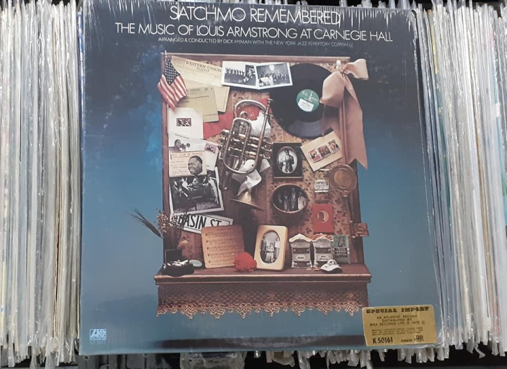 Dick Hyman, The New York Jazz Repertory Company ‎– Satchmo Remembered The Music of Louis Armstrong at Carnegie Hall Atlantic ‎– SD 1671