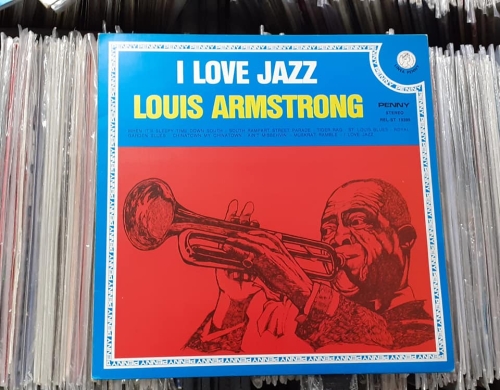 Louis Armstrong ‎– I Love Jazz Penny ‎– REL-ST 19399