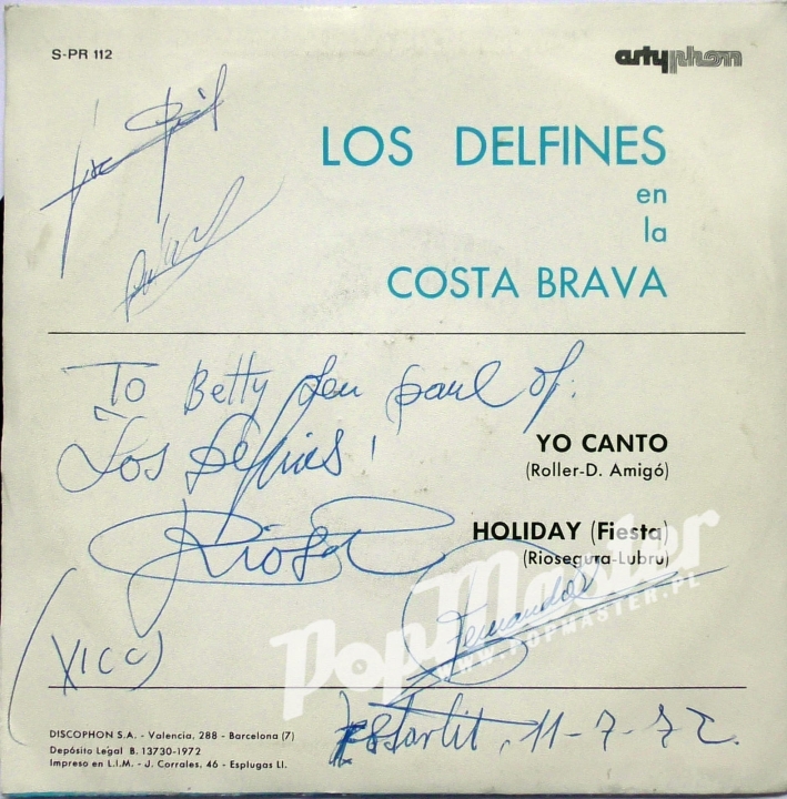 Los Delfines En La Costa Brava Yo Canto Holiday S.PR. 112 Artyphon