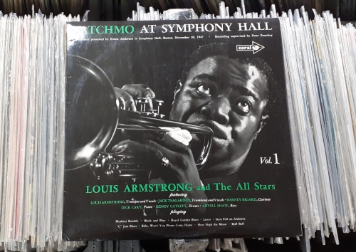 Louis Armstrong And The All Stars ‎– Satchmo At Symphony Hall Vol. 1 Coral ‎– CP48 Mono