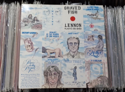 Lennon, Plastic Ono Band ‎– Shaved Fish Apple Records ‎– PCS 7173
