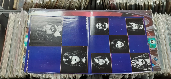 Electric Light Orchestra ‎– Out Of The Blue Jet Records ‎– JT-LA823-L2 + Statek kosmiczny, plakat