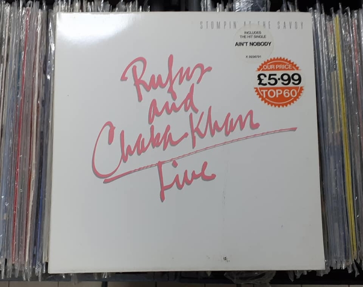 Rufus And Chaka Khan – Stompin' At The Savoy Warner Bros. Records – 92-3679-1