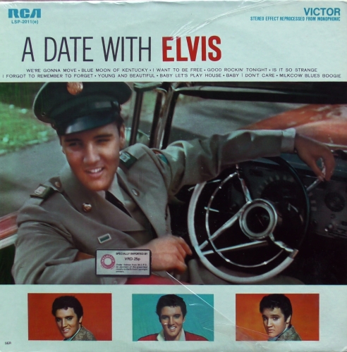 Elvis Presley – A Date With Elvis RCA Victor – LSP-2011(e)