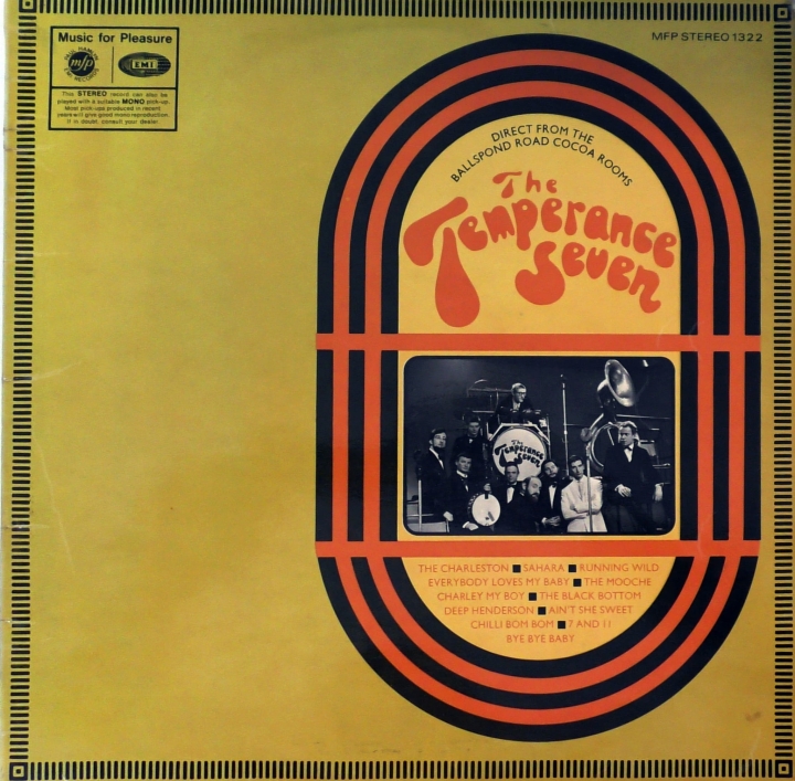 The Temperance Seven – Direct From The Ballspond Road Cocoa Rooms Music For Pleasure – MFP 1322