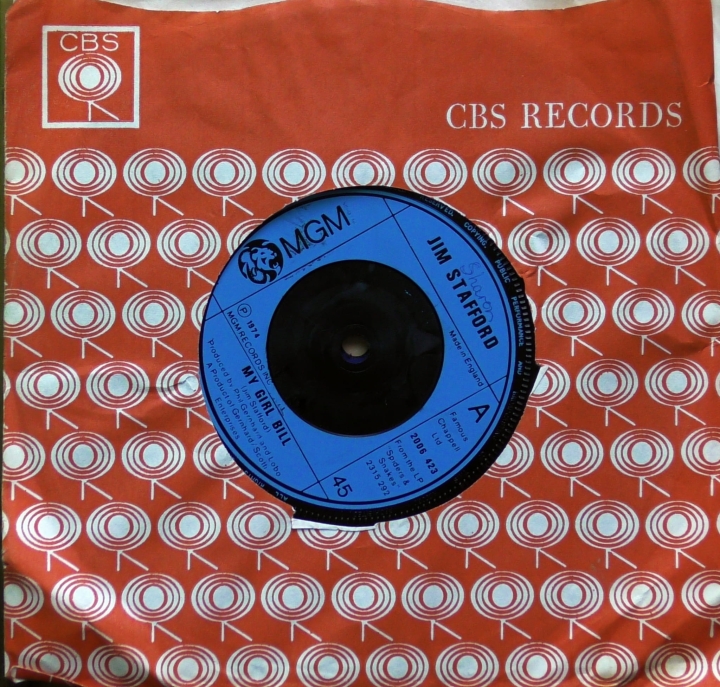 Jim Stafford – My Girl Bill MGM Records – 2006 423