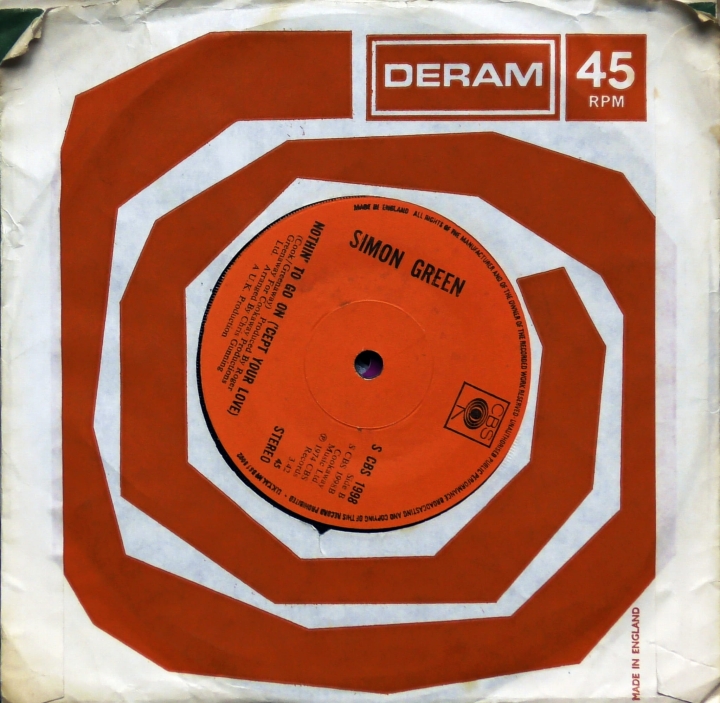 Simon Green – Come On Along (To My Freedomland) CBS – S CBS 1998