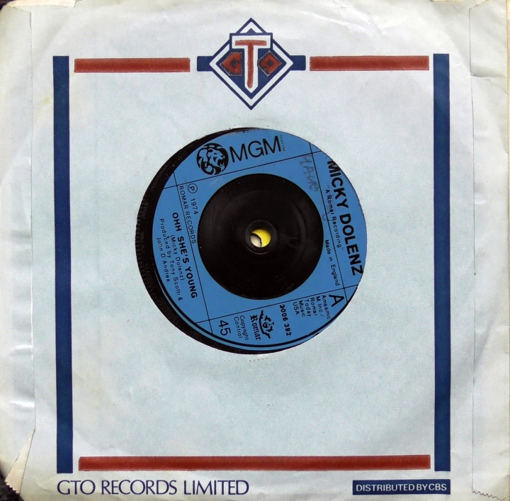 Micky Dolenz – Ohh She's Young MGM Records – 2006 392