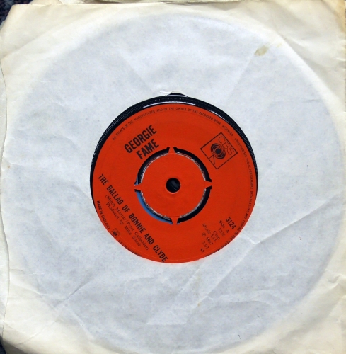 Georgie Fame – The Ballad Of Bonnie And Clyde / Beware Of The Dog  CBS – 3124