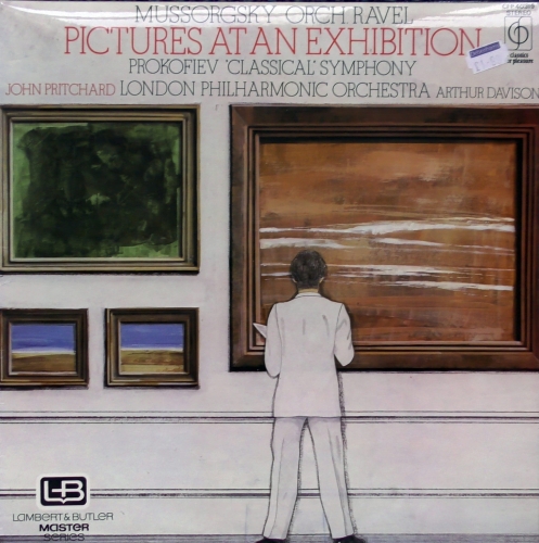 Mussorgsky Orch. Ravel, John Pritchard / Prokofiev, Arthur Davison & London Philharmonic Orchestra – Pictures At An Exhibition / Classical Symphony Classics For Pleasure – CFP 40319