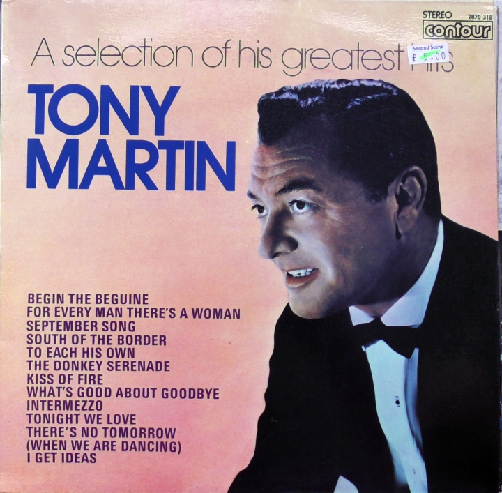 Tony Martin – A Selection Of His Greatest Hits Contour – 2870 318