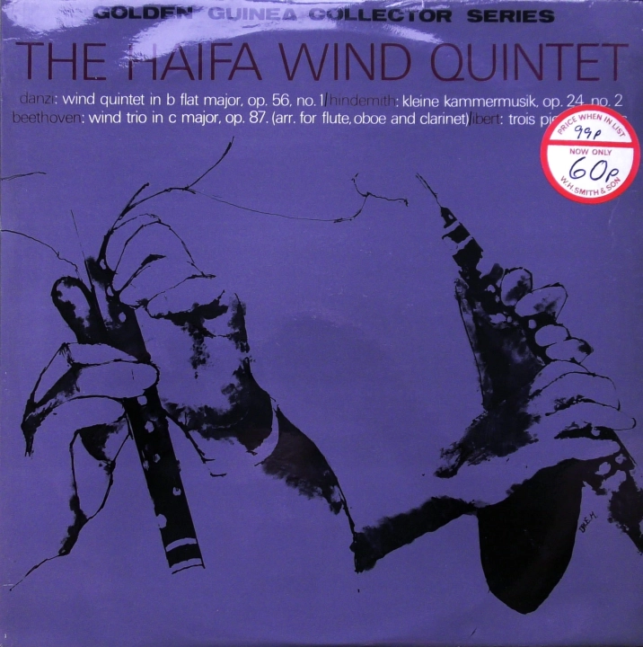 Haifa Wind Quintet – Danzi/Hindemith/Beethoven/Ibert Golden Guinea Collector Series – GSGC.14034