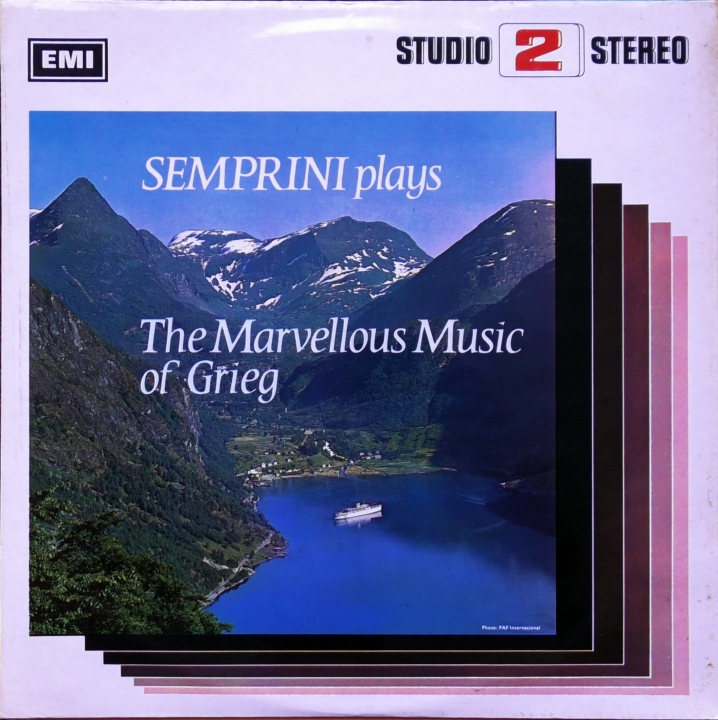 Albert Semprini – Semprini Plays The Marvellous Music Of Grieg Columbia – TWO 176 Factory Sample Not For Sale