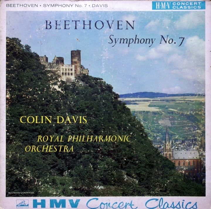 Beethoven - Colin Davis - Royal Philharmonic Orchestra – Symphony No. 7 His Master's Voice – XLP.20038