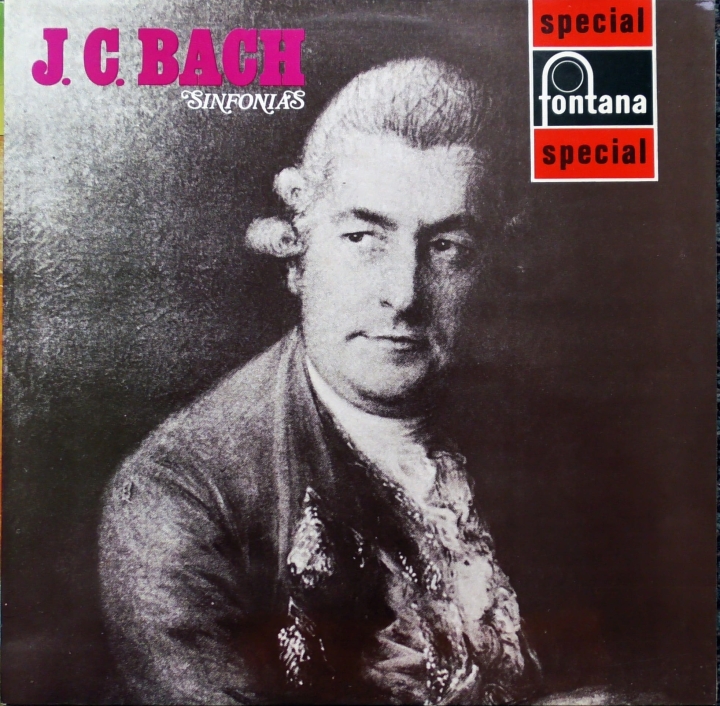 J.C. Bach, Vienna Symphony Orchestra, Paul Sacher – Sinfonias Fontana – SFL 14130
