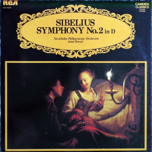 Sibelius, Stockholm Philharmonic Orchestra, Antal Dorati – Symphony No. 2 in D RCA – CCV 5029