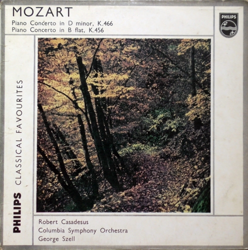 Mozart – Piano Concerto In D Minor, K.466 / Piano Concerto In B Flat, K.456 Philips – GBL 5510