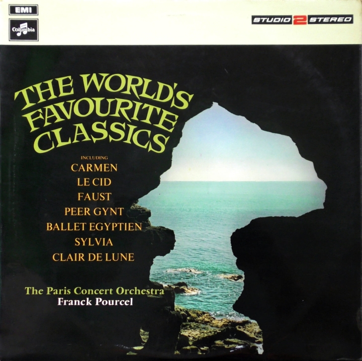 The Paris Concert Orchestra, Franck Pourcel – The World's Favourite Classics 	Columbia – TWO 315