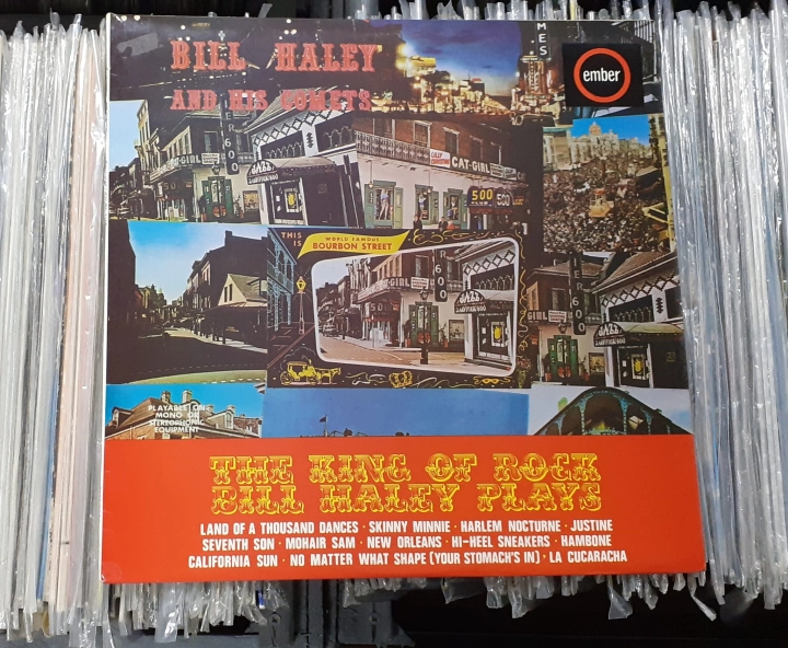 Bill Haley And His Comets – The King Of Rock Bill Haley Plays Ember Records – EMB 3396