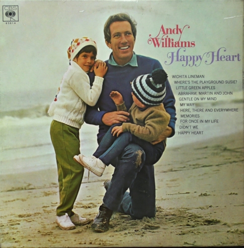 Andy Williams – Happy Heart CBS – S 63614
