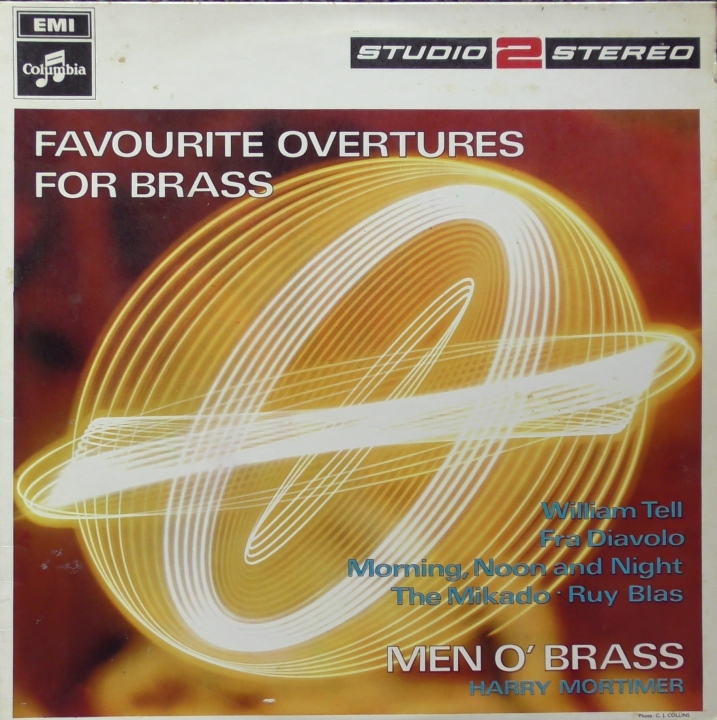 Harry Mortimer, Men O' Brass – Favourite Overtures For Brass Columbia – TWO 225