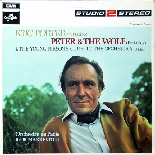 Eric Porter, Orchestre De Paris, Igor Markevitch – Peter And The Wolf / Young Person's Guide To The Orchestra Columbia – TWO 259