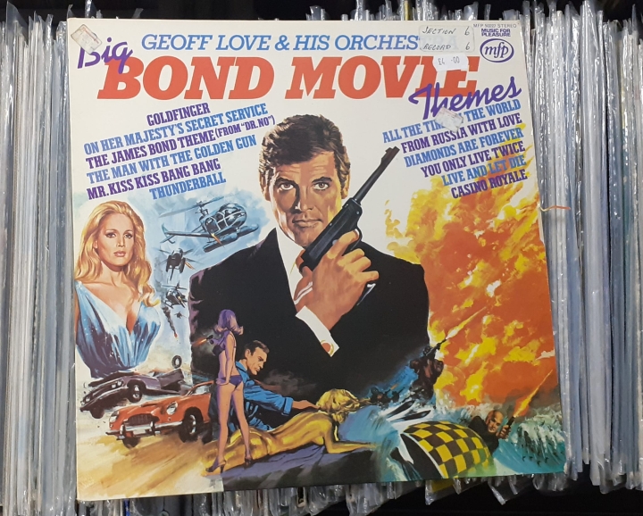 Geoff Love & His Orchestra – Big Bond Movie Themes Label: Music For Pleasure – MFP 50227