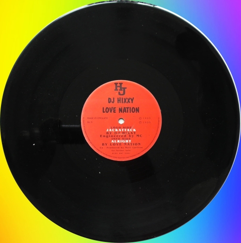 DJ Hixxy* / Love Nation – Jackattack / Alright Happy Jack Productions – HJ 3
