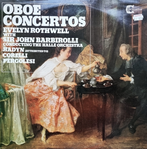 Evelyn Rothwell with Sir John Barbirolli Conducting The Halle Orchestra - Oboe Concertos PYE Concertos GSGC 25034