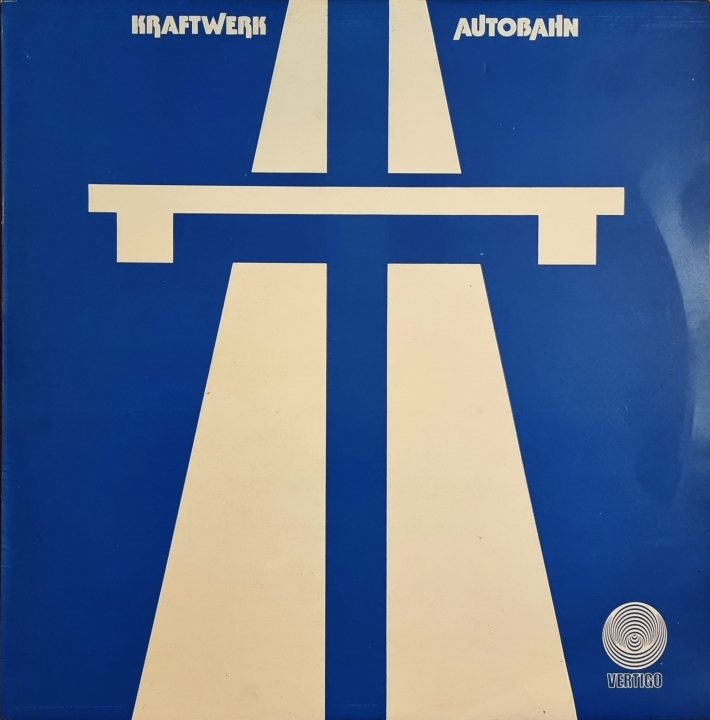 Kraftwerk – Autobahn Vertigo – 6360 620 Embossed, Space Ship Label