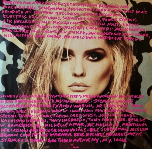 Debbie Harry – Rockbird Chrysalis – CHR 1540