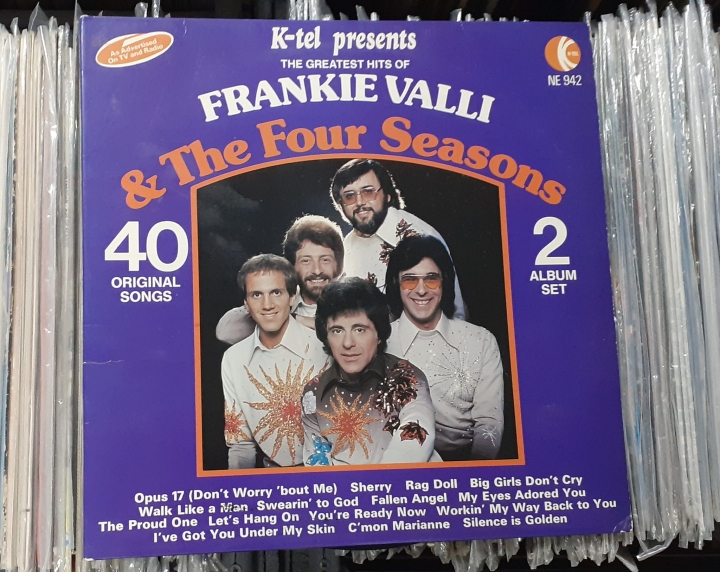 Frankie Valli & The Four Seasons – The Greatest Hits Label: K-Tel – NE 942