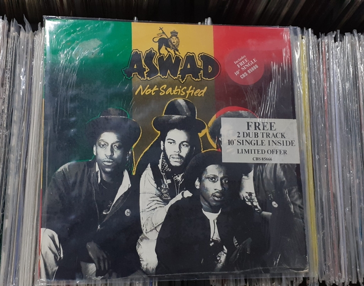 Aswad – Not Satisfied Label: CBS – CBS 32564 +Insert