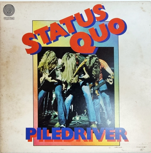 Status Quo – Piledriver Vertigo – 6360 082 1st press. Spiral Label
