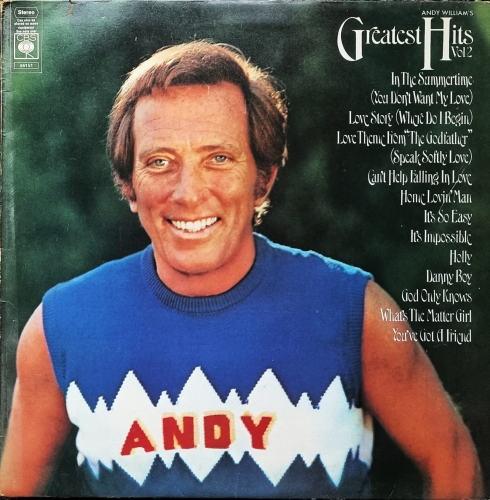 Andy Williams – Andy William's Greatest Hits Vol 2	CBS – S 65151