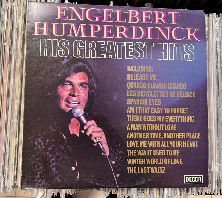 Engelbert Humperdinck – His Greatest Hits Label: Decca – SKL 5198
