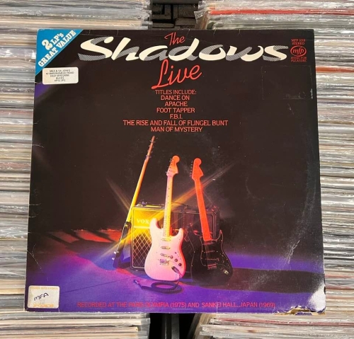 The Shadows – The Shadows Live Label: Music For Pleasure – MFP 1018