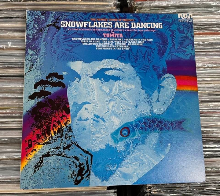 Tomita, Debussy – Snowflakes Are Dancing (The Newest Sound Of Debussy) RCA Red Seal – ARL1 0488