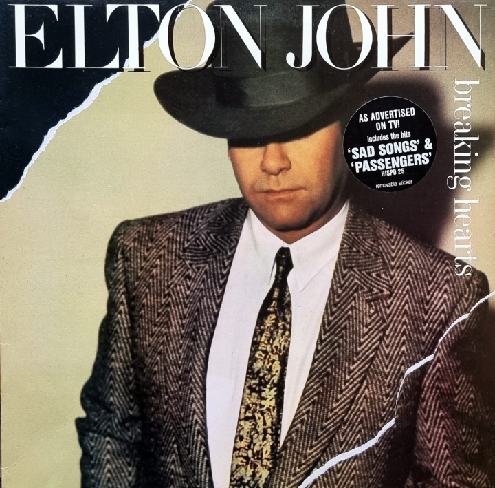Elton John – Breaking Hearts The Rocket Record Company – HISPD 25