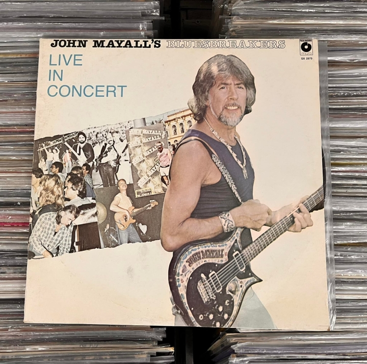 John Mayall's Bluesbreakers – Live In Concert Label: Polskie Nagrania Muza – SX 2573