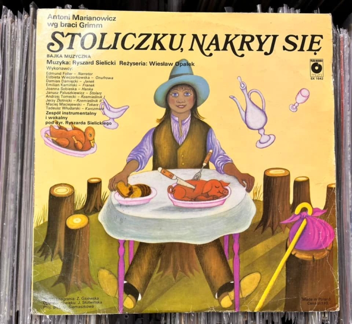 Antoni Marianowicz – Stoliczku, Nakryj Się / Tańczące Krasnoludki Label: Polskie Nagrania Muza – SX 1642