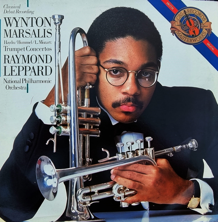 Wynton Marsalis, National Philharmonic Orchestra, Raymond Leppard – Trumpet Concertos Haydn, Hummel, L. Mozart CBS Masterworks Digital – D 37846