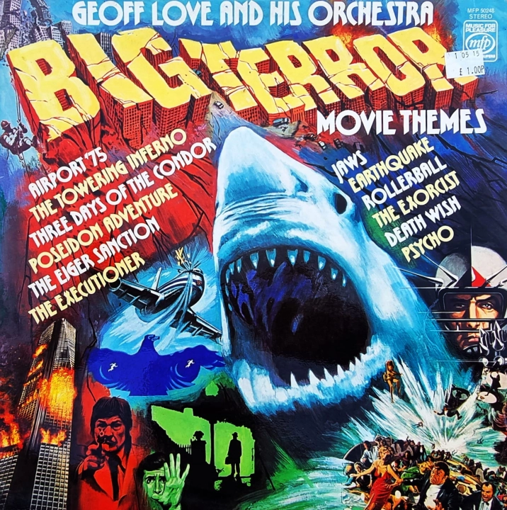 Geoff Love And His Orchestra – Big Terror Movie Themes Music For Pleasure – MFP 50248