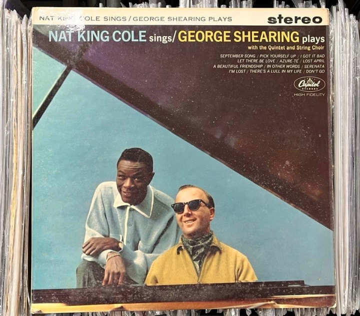 Nat King Cole / George Shearing – Nat King Cole Sings / George Shearing Plays Label: Capitol Records – SW 1675