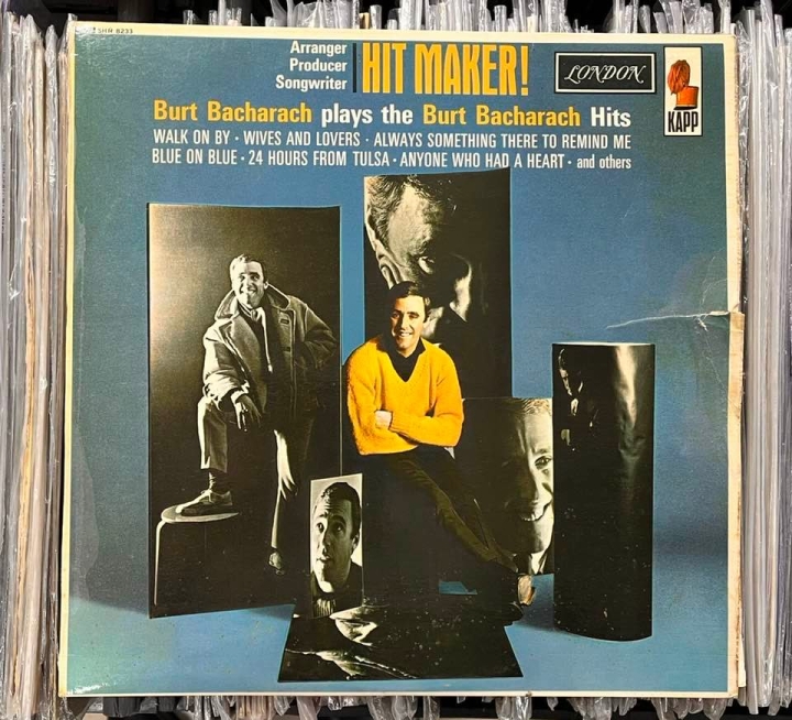 Burt Bacharach – Hit Maker ! Label: London Records – SHR 8233