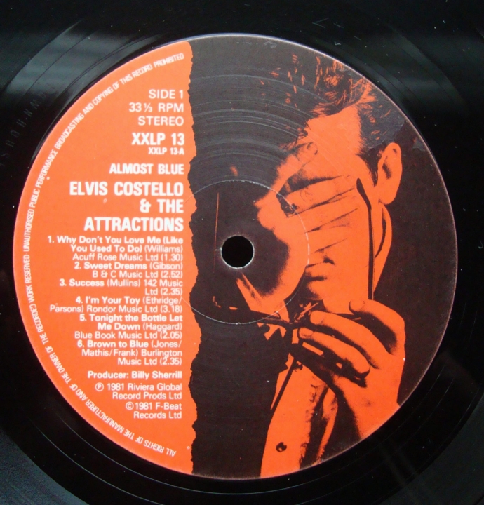 Elvis Costello & The Attractions ‎– Almost Blue XXLP 13 Rock, Folk, World, & Country Sklep z Winylami