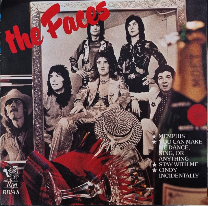 The Faces – The Faces Riva – RIVA 8 Vinyl, 7", 45 RPM, Stereo, Solid Centre
