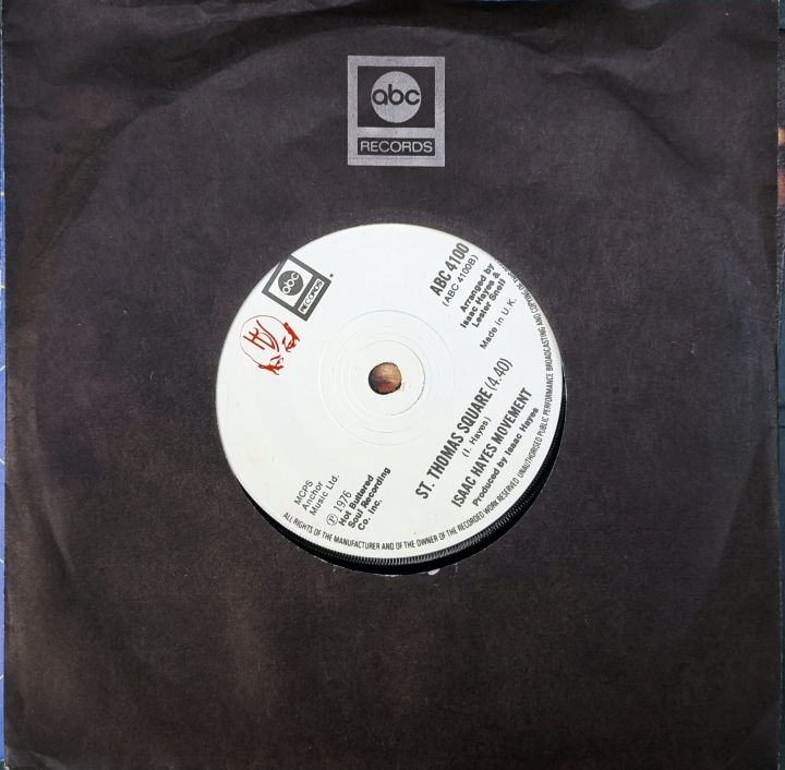 Isaac Hayes Movement – Disco Connection ABC Records – ABC 4100