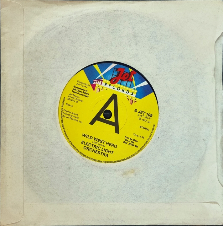 Electric Light Orchestra – Wild West Hero Jet Records – S JET 109